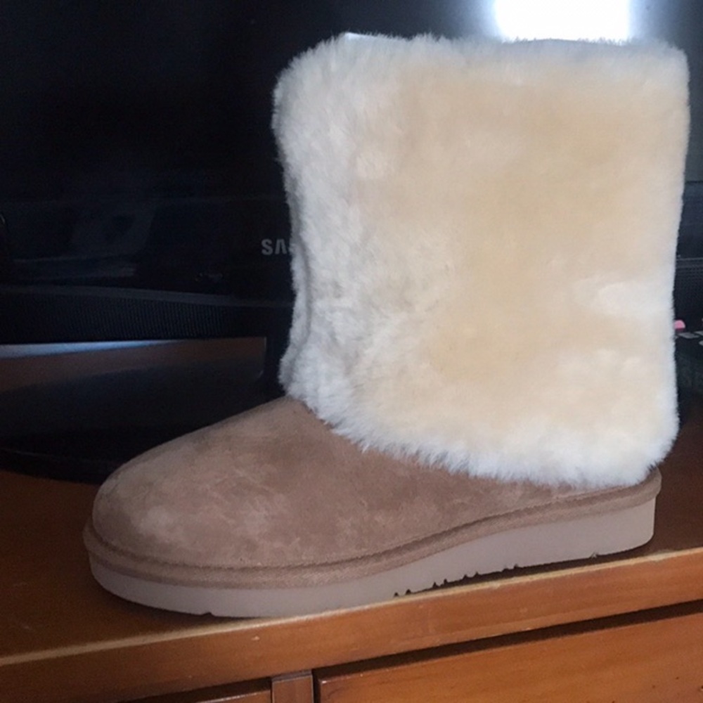 Ugg boots with patten